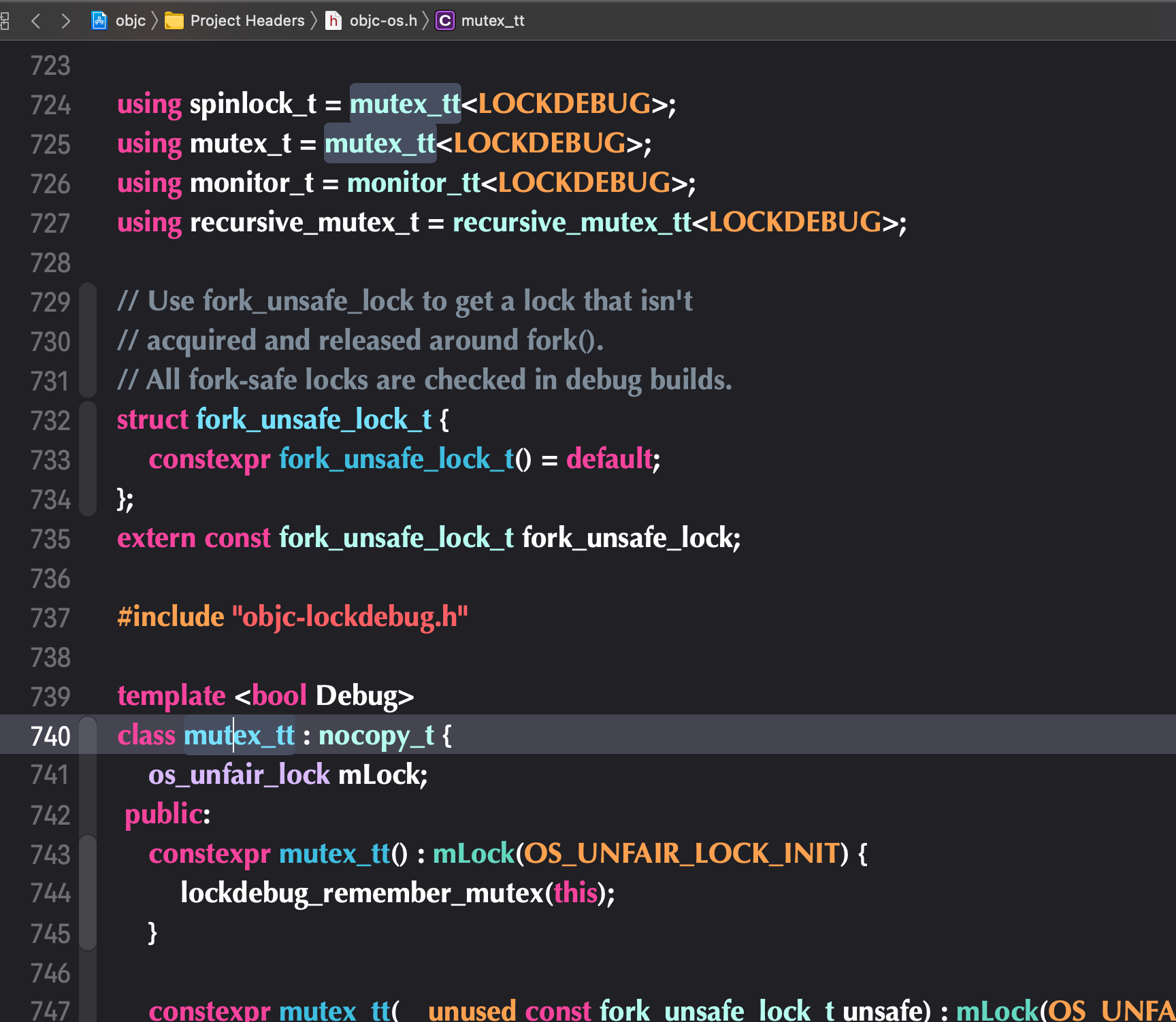 spinlock_t