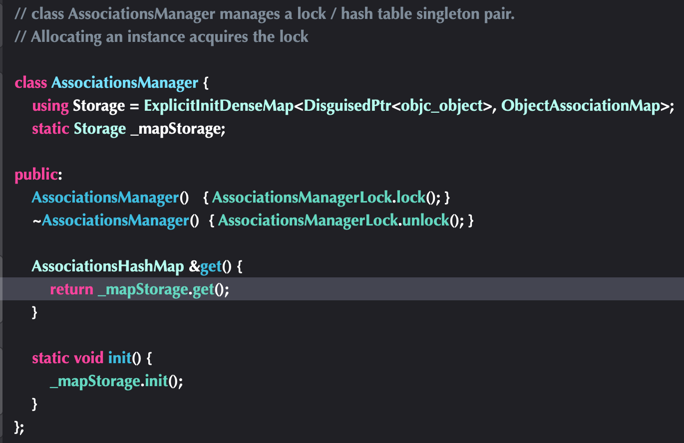 AssociationsManager